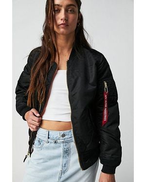 Alpha Industries Ma-1w Jacket - Black