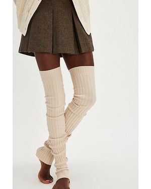 Free People Pirouette Leg Warmer - Natural