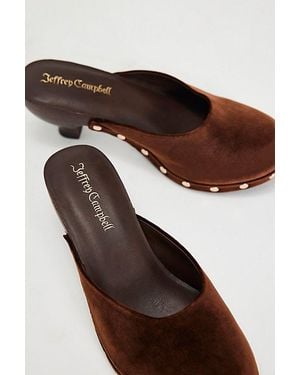Jeffrey Campbell Blakeney Mini Clogs By - Brown