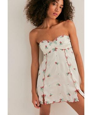 Intimately By Free People Strawberry Fields Slip By - Multicolour