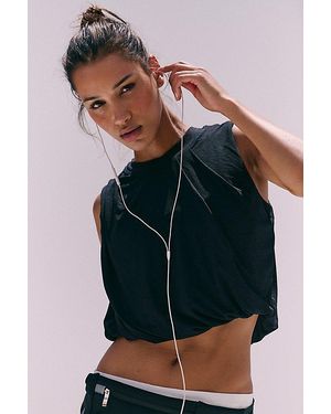 Fp Movement Tempo Twist Me Up Uv Protection Tank - Black