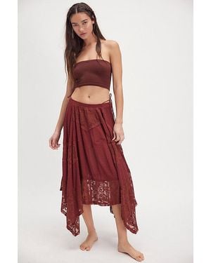 Intimately By Free People Sunny Meadows Convertible Slip - Red