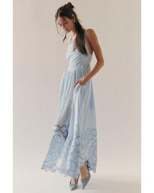 Free People Bali Paradise Maxi Dress - Blue