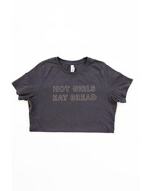 Overseasoned Hot Girls Eat Bread Tee - Blue