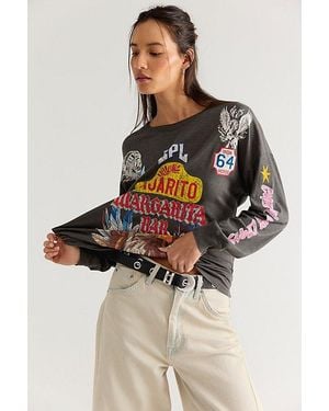 Spell Pajarito Long Sleeve Tee - Multicolour