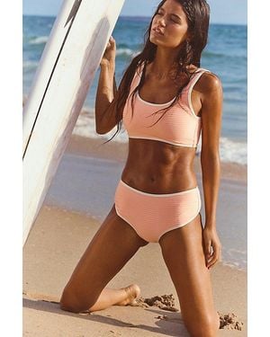 Poolside Paradiso Boyshort Surf Bottoms - Blue