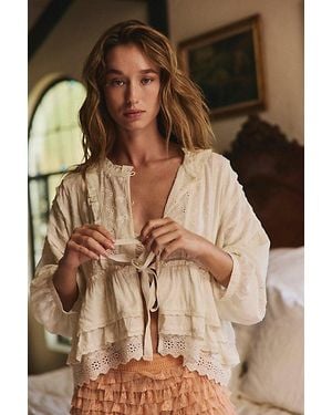 Intimately By Free People Little Love Bed Jacket By - Brown