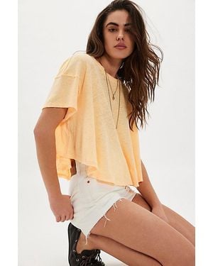 Free People Elsie Swing Tee - Brown