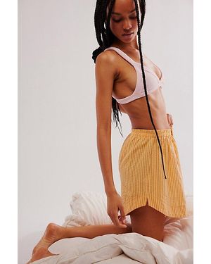 Intimately By Free People Cloud Nine Boxers - Brown