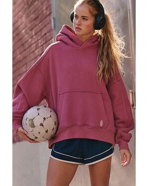 Fp Movement A Cut Above Hoodie - Red