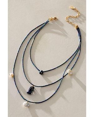 Ariana Ost Celebrate Layer Necklace - Natural