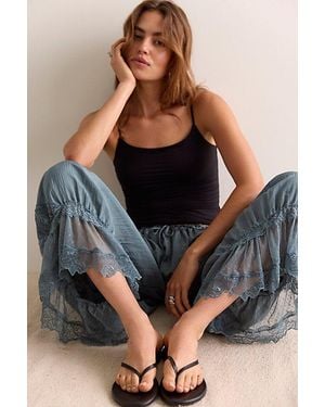 Intimately By Free People Forever Young Bloomer Trousers By - Black