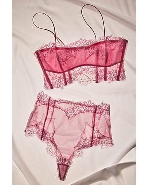 Free People Nolita Longline Bralette - Purple