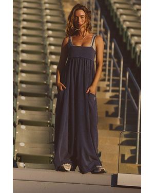 Fp Movement Hot Shot Strappy Onesie - Black