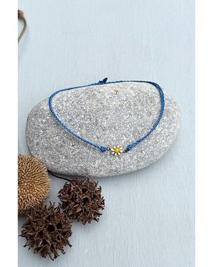 Nancy Melet Daisy Wish Bracelet - Blue