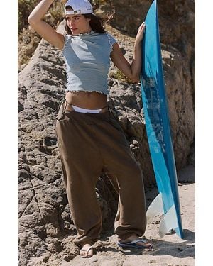 Fp Movement Down Time Sweatpants - Blue