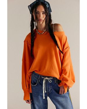 Free People Camden Sweatshirt - Blue