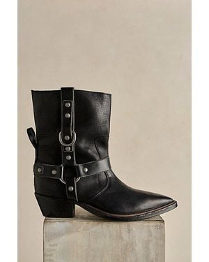 Free People We The Free Abroad Harness Boots - Black