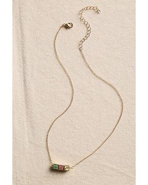 Free People Fp Signature Spinner Necklace - Natural