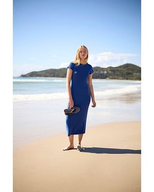 Free People Good Feels Slim Midi - Blue