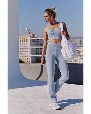 Fp Movement Go To Smooth Straight Leg Pants - Blue
