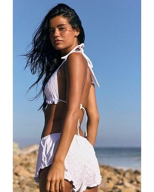 free-est Alma Flutter Bikini Bottoms - White