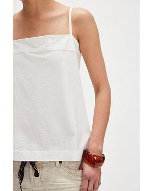 Free People Miss You Apron Tank Top - White