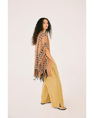 The Farra Crucera Poncho - Metallic