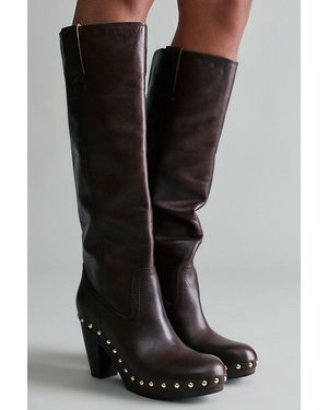 Frye Cindy Pull-On Boots Shoe - Black