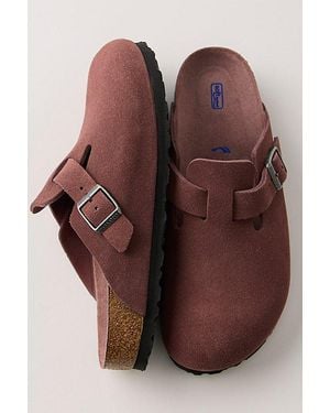 Birkenstock Boston Soft Footbed Clogs - Brown