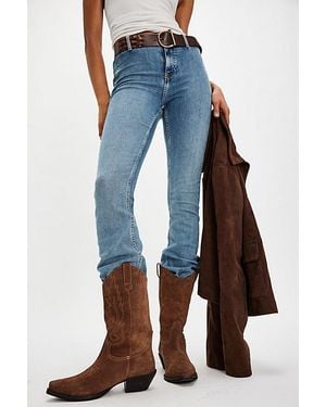 Matisse Skies Western Boots By - Blue