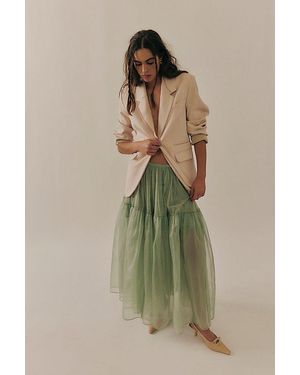 Nigel Preston Anne Tulle Skirt - Green