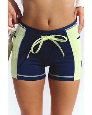 Fp Movement Power Pace Run Shorts - Blue