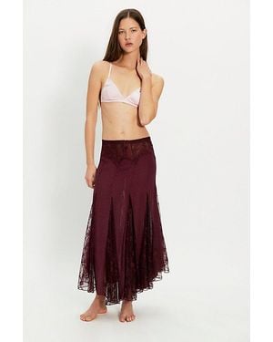 Free People Nice To Meet You Half Slip - Red