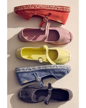 Free People Oasis Mary Jane Espadrilles - Pink