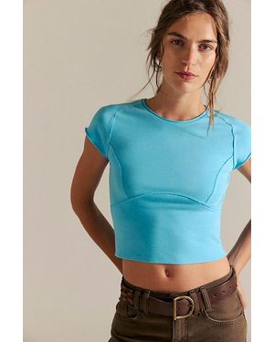 Free People Protagonist Tee - Blue