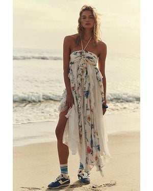 Free People Garden Party Midi Dress - Natural