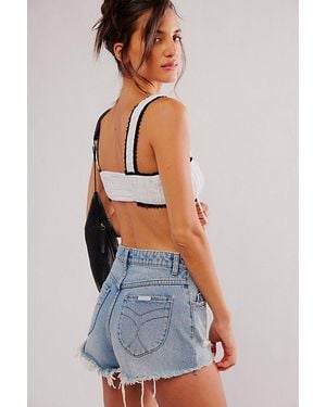 Rolla's Dusters Cut Off Shorts - Blue