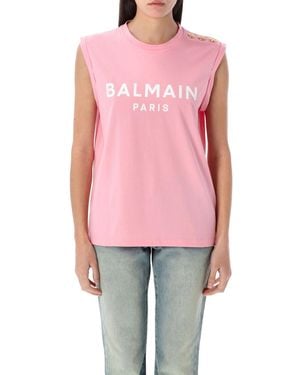 Balmain T-shirt - Red