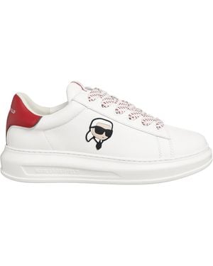 Karl Lagerfeld Sneakers k/ikonik kapri - Bianco