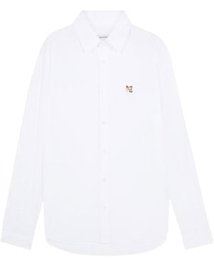 Maison Kitsuné Mini Foxy Shirt - White