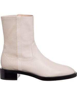 Stuart Weitzman Sadie Boots - Natural