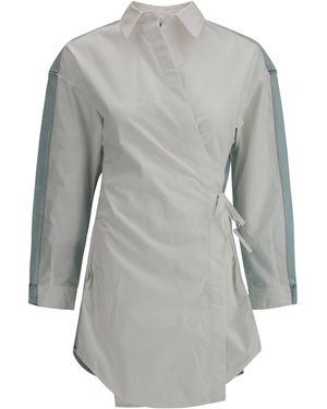 DIESEL Vestito corto d-elphi-den - Grigio