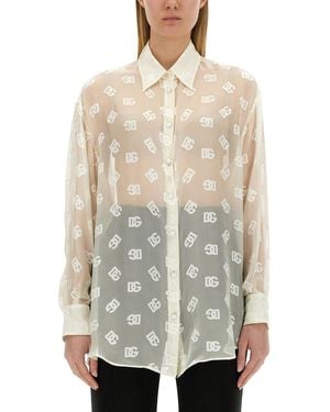 Dolce & Gabbana Dg Shirt - White