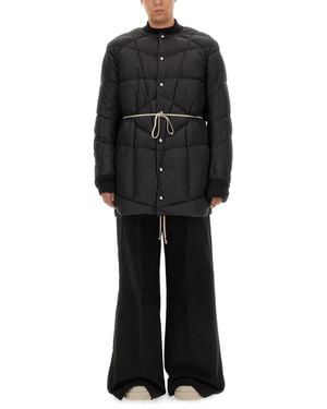 Rick Owens Down Jacket - Black