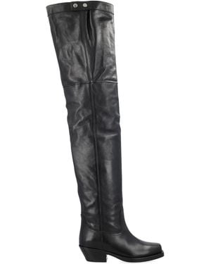 Isabel Marant Amati Over Knee Boots - Black