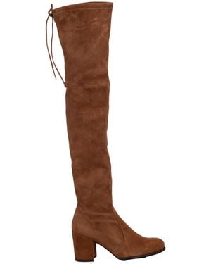 Stuart Weitzman Tieland Heeled Boots - Brown