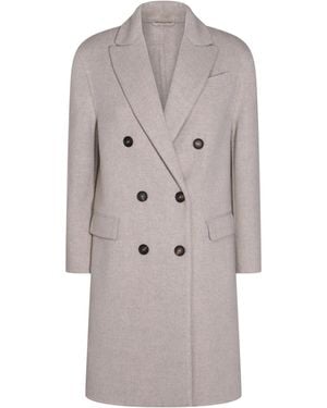 Brunello Cucinelli Coat - Grey