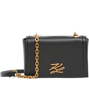 Karl Lagerfeld K/autograph Shoulder Bag - Black