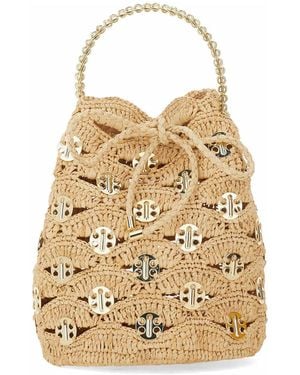 Rabanne Bucket Bag - Natural